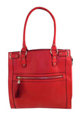 Large New Look 2 Handled Bag with Outer Zipped Pocket & Long Handle 2 Colours
