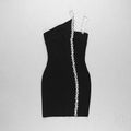 Celebrity Black Bodycon Women Girl Birthday Summer Dress Coctail Evening Casual