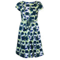 White Stuff Crusoe Iguana Green & Blue Print Tea Dress Orig Price £49