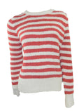 Marks & Spencer Soft Springy Striped Long Sleeved Sweater Two Colourways