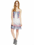Marks & Spencers Boho Floral Floaty Lined Chiffon Strappy Dress