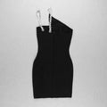 Celebrity Black Bodycon Women Girl Birthday Summer Dress Coctail Evening Casual