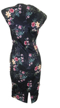Marks & Spencer Per Una Black Floral Print Bodycon Dress