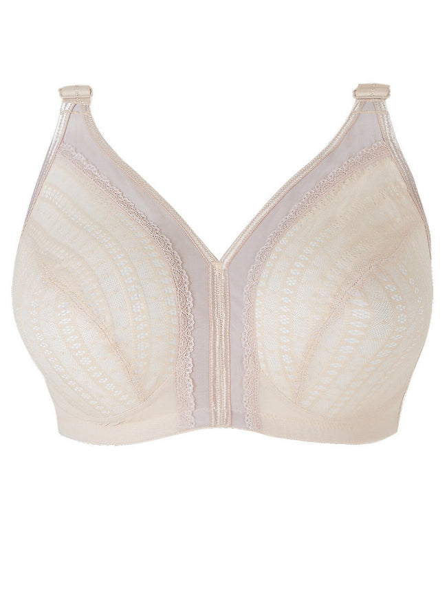 Marks & Spencers Almond Total Support Mesh Lace Full Cup Bra