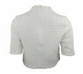 Marks & Spencer Limited Collection ivory boxy textured top with short sleeves &