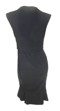 Bastyan Black Sleeveless Dress with Sweetheart Neckline Size 10 Orig Price £220