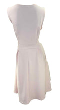 Marks & Spencer Light Pink Stretchy Sleeveless Soft Pleated Fit & Flare Dress