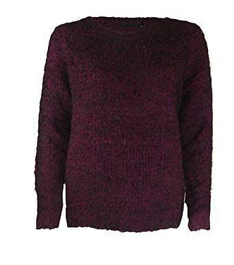 George Soft & Cosy Purple/Black Round Neck Sweater Long Sleeve