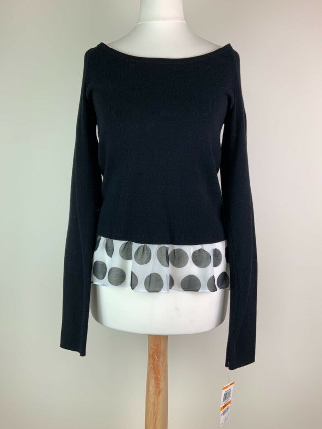 INC International Concepts Layered Look Cropped Sweater Orig Price $79 Size Smal