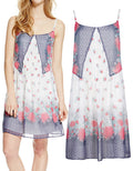 Marks & Spencers Boho Floral Floaty Lined Chiffon Strappy Dress